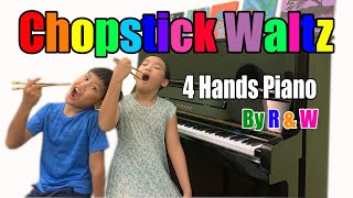 'Chopstick Waltz' 4 Hands Piano | 피아노 듀엣 '젓가락 행진곡'