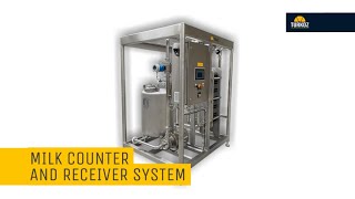 Milk Counter And Receiver System