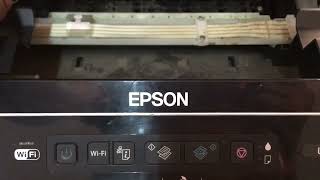 EPSON L385 error cannot print coppy scan repair part1