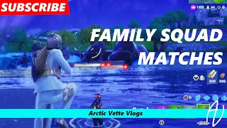 LIVE Family Fortnite Squad Night #arcticvettefamily  #arcticvette #livestream #live #fornite