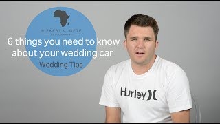 Wedding tips by Cape Town Wedding photographer - Riekert Cloete - The Wedding Car