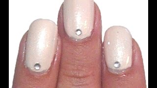 From the Vault: How To Simple Classic Shimmer Nail Art