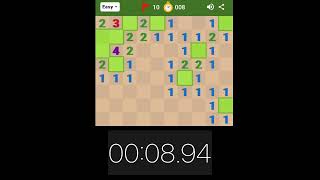 Google Minesweeper - Easy Mode