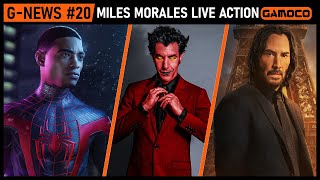 G-News #20 - Miles Morales Live-Action, Avengers Tower New Owner, JOHN WICK 5 & More | @GamocoHindi