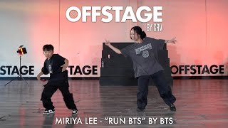 Miriya Lee K-pop Cover to “Run BTS” by BTS at Offstage Dance Studio