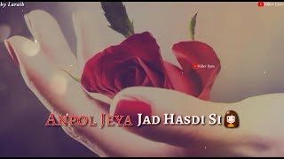 Sad Whatsapp Status Punjabi || New WhatsApp Status Video || New Punjabi Song || Akhil