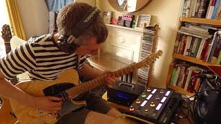 WEDNESDAY JAM (& free jam track!) - Charvel SC/PAF into KLON overdrive (HX effects....)