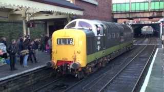 East Lancashire Railway green diesel gala 05-01-2013