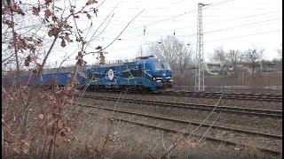 Züge am S-Bahnhof Gehrenseestraße