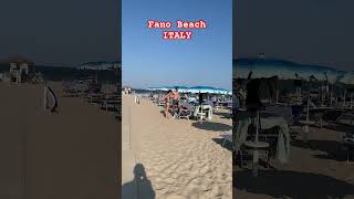 Italy Fano Beach#italy #beach #shorts #short #beachlife#europe #india #summer