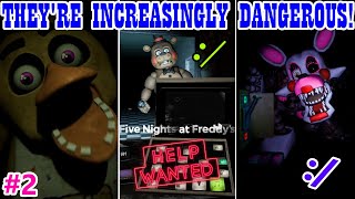 THE SITUATION IS GETTING WORSE AND JUMPSCARED AS A GIFT! - FNAF Help Wanted #2