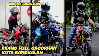 KESERUAN VIXION RIDING GACORKAN KOTA BANGKALAN⁉️MADURA VIXION GAMBOT STYLE‼️ #vixion #bangkalan