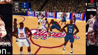 nba fastbreak 98 ps1 Gameplay HD