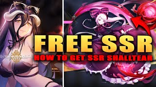 HOW TO GET FREE SSR SHALLTEAR & ITS SUPER EASY!!!! (Overlord: Lord of Nazarick)