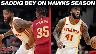 Atlanta Hawks Saddiq Bey On Finding Team Rhythm, Defensive Efforts, NBA Play-In Tournament