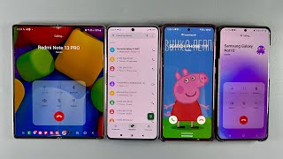 Incoming + Outgoing Calls Samsung Galaxy Fold 3 + Samsung Note 10 + S20 Plus + Honor HOT 13 PRO