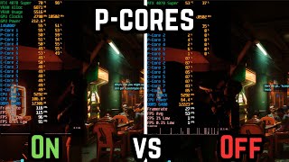 Can You Game Using Only E-Cores? Gaming With All P-Cores Disabled!