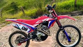 MINHA PRIMEIRA MOTO DE TRILHA CRF 250f