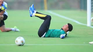 NIGERIA VS SOUTH AFRICA: SOUTH AFRICA FINAL TRAINING SESSION