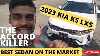 2023 Kia K5 LXS Review The Honda Accord Killer. #kia #k5  #accord