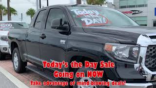 Toyota Today's the Day SALE