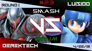 SAR23 - SSBU WR1 - GG DerekTech (Dark Samus) vs Luis100