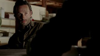 TWD S3E13 - Rick And The Governor Talk [4k]