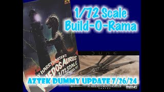 Aztek Dummy Update 7/26/24 - Rhedosaurus and Ornithopter