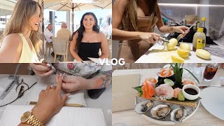 VLOG | cooking, new collection launch, catch ups & more!