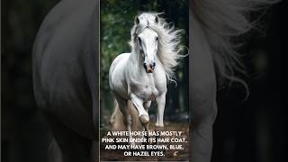 white horse 🐎||breeds of horse || @discoverwithsabi #horse #whitehorse #shorts