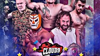 Cloud 9 Wrestling Red White and Bruised. Oct. 14 2023