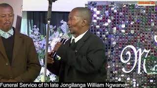 Funeral Service of the late Jongilanga William Ngwane @ Dubane, Lusikisiki.