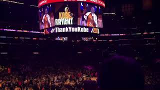 Kobe Bryant final game farewell speech