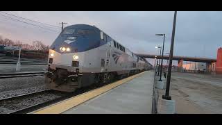 Amtrack  Coming Into Topeka