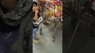 video viral, sibocil lagi belanja