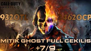 24620 Cp 9320 TL Değerinde Yeni Mitik Ghost Eternal Siege Full Çekiliş! +7/9 | Call of Duty Mobile