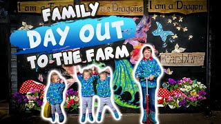 Family Day Out to the Farm - What could go wrong? Poor Lottie!! | The Galballys