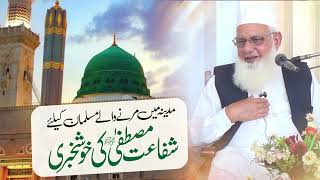 Madian Me Marne Waly Musalman Ke Liye Shafat e Mustafa | Professor Hafiz Manzoor Hussain Basir Puri