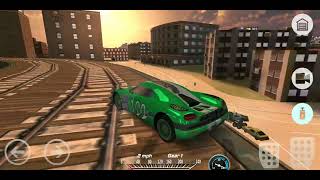 I drive car on railway track 😊💯