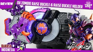 REVIEW - DX ZOMBIE RAISE BUCKLE & RAISE BUCKLE HOLDER | DXゾンビレイズバックル Kamen Rider GEATS/BUFFA 🧟‍♂️🟪