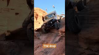 The drop! #entertainment #offroad #jeep #trailhero