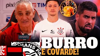 🤬TÉCNICO Muito BURRO! E COVARDE🔴 Flamengo 2x0 Corinthians| BRASILEIRÃO 2024! PÓS-JOGO(AO VIVO)