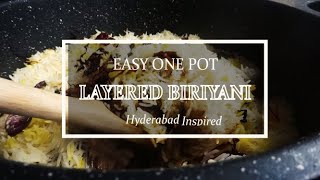 Easy Layered Biryani | Hyderbadi Biryani | TSpoon Recipes