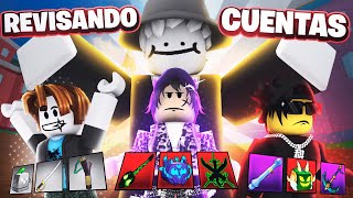 REVISE Y COMPARE LAS CUENTAS DE MIS SUBS EN BLOX FRUITS