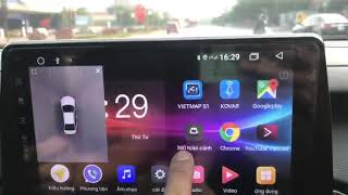 Kia cerato 2019 lắp đặt màn hình android kovar plus camera 360