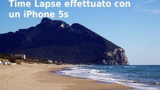 Circeo - Time Lapse iPhone 5s con iOS 8 video test