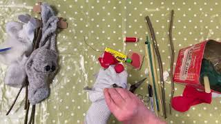 Learn with Caroline (and Beth!) – Make a puppet (Maison Foo’s Creative Inspire)