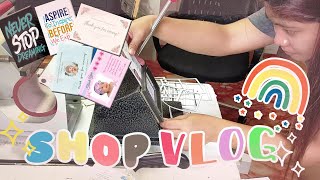 SHOP VLOG | MAKING REF MAGNET | TYPHOON IN PH | DS Cipre