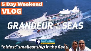 Grandeur Of The Seas VLOG | Royal Caribbean SMALLEST /OLDEST SHIP!