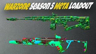 NEW Warzone Meta in Season 5 |  (WARZONE 3 META Weapons)